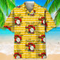 Drum Music Hawaiian Shirt For Island Vacations, Resort Wear, And Relaxed Seasonal Style