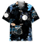 Floral Drum Nature Hawaiian Shirt For Music Fans, Resort Parties, And Warm Weather Events