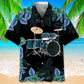 Drum Nature Hawaiian Shirt For Festival Travel, Beach Gatherings, And Relaxed Summer Style