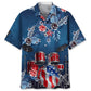 American Drum Hawaiian Shirt For Summer Celebrations, Resort Days, And Relaxed Everyday Wear