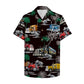 Island Duck Truck Pattern Aloha Hawaiian Shirt For Resort Trips, Coastal Parties, And Warm Weather Style