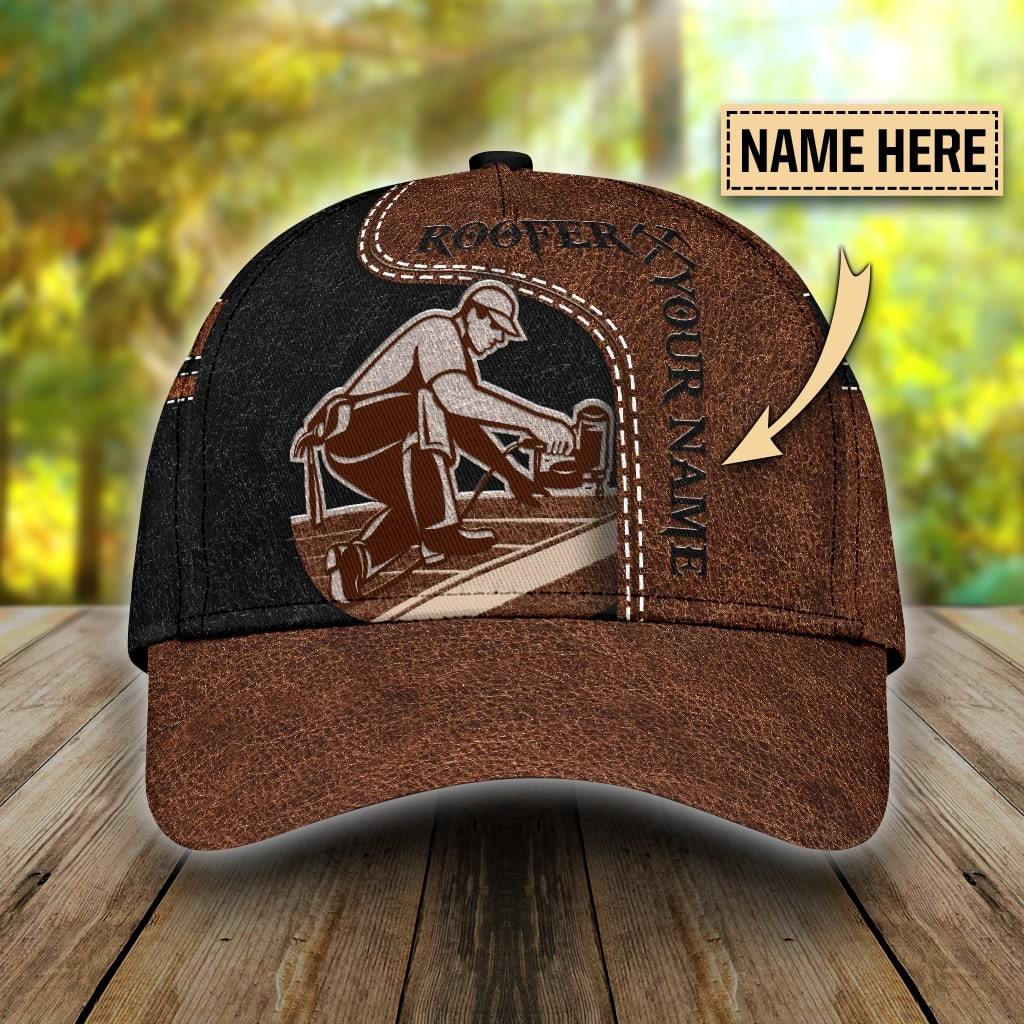 Custom Roofer All Over Print Classic Cap For Holiday Adventures Parties And Comfortable Styling