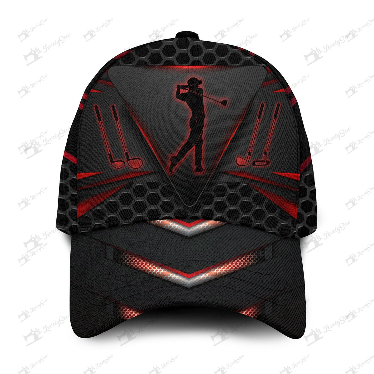 Golf All Over Print Classic Cap For Relaxed Daily Style Vacations And Festival Wear