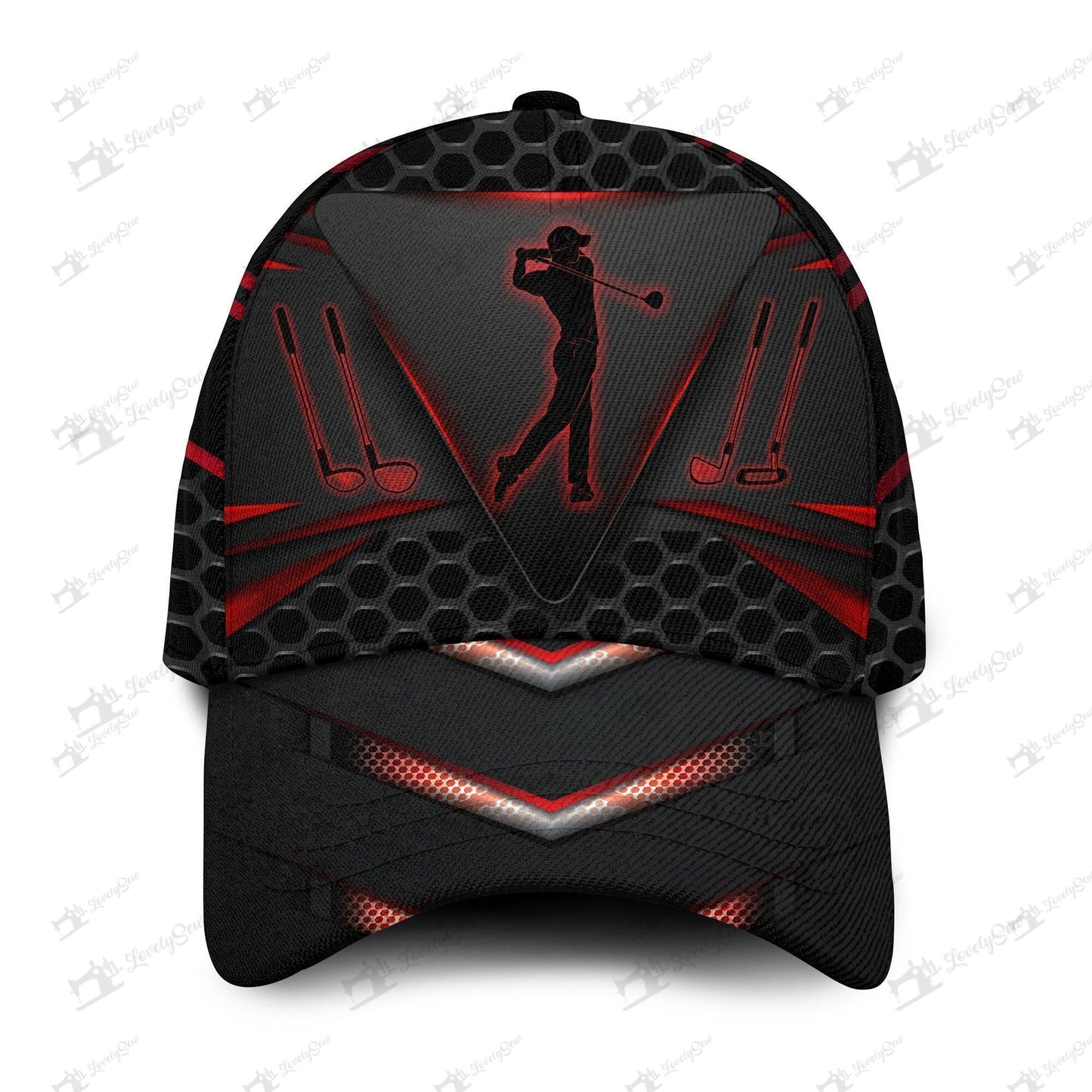 Golf All Over Print Classic Cap For Relaxed Daily Style Vacations And Festival Wear