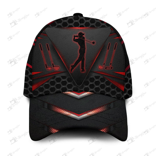 Golf All Over Print Classic Cap For Relaxed Daily Style Vacations And Festival Wear