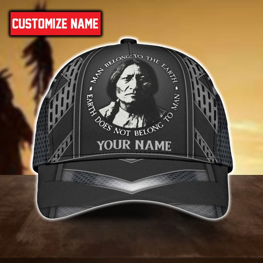 Personalized Native Earth Spirit Message Classic Cap For Casual Styling Holiday Travel And Weekend Adventures