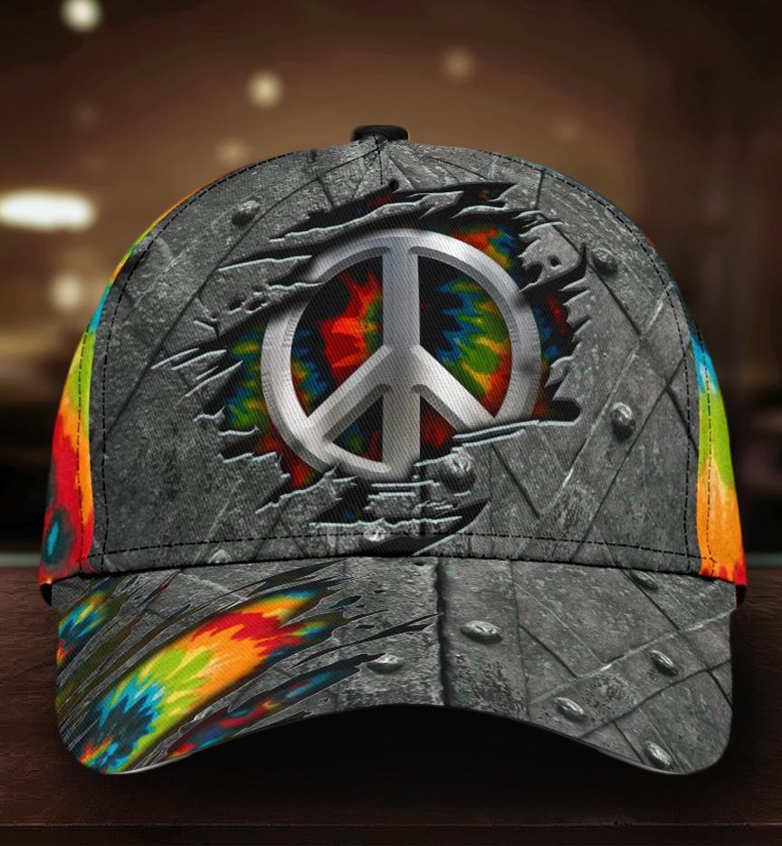 Hippie Vintage Cool All Over Print Classic Cap For Weekend Outings Holidays And Thoughtful Gifting