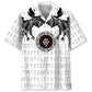 Eagle Viking Hawaiian Shirt For Coastal Travel, Casual Events, And Comfortable Summer Wear