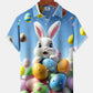 Easter Bunny Egg Holiday Hawaiian Shirt For Resort Trips, Coastal Parties, And Warm Weather Style