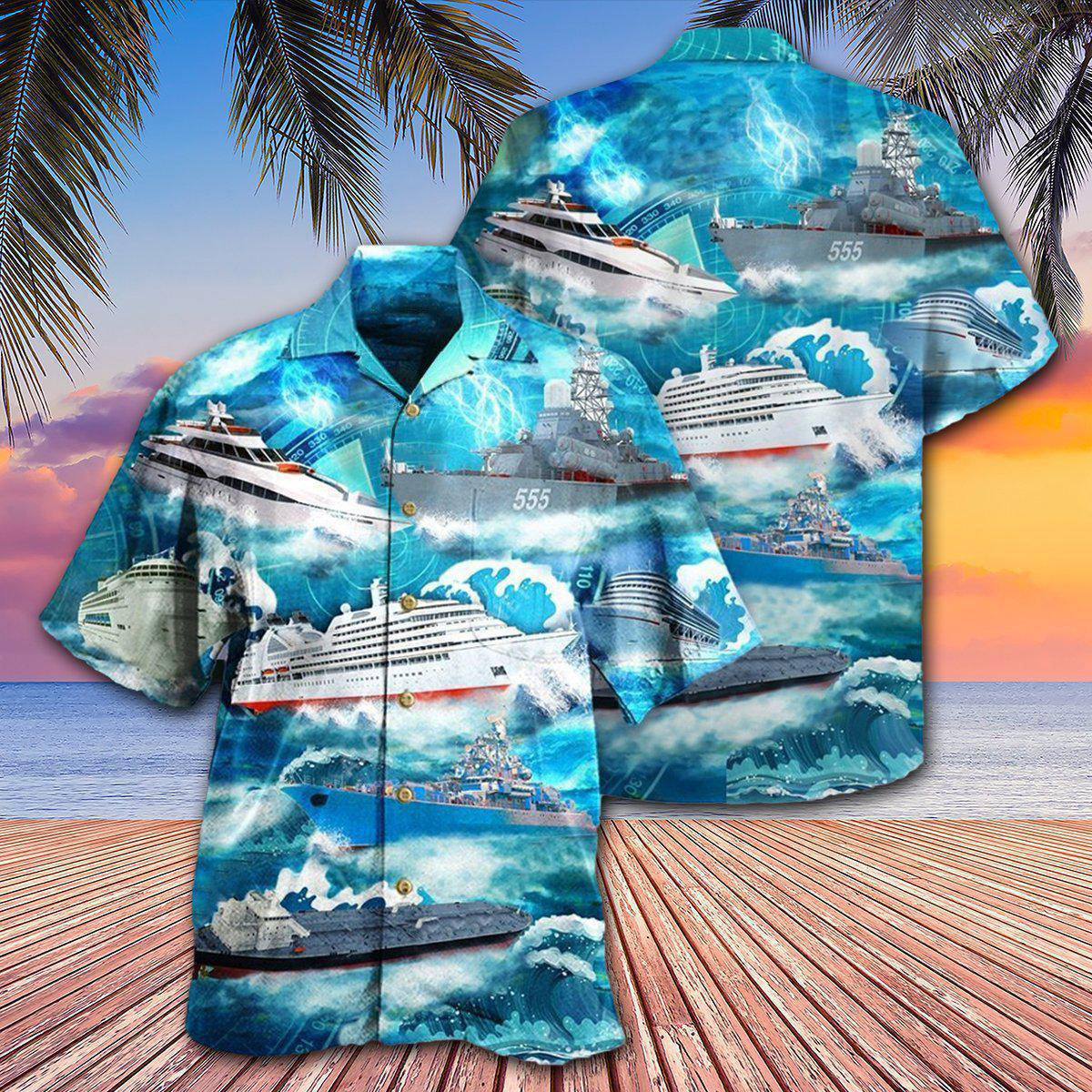 Ship Sea Hawaiian Shirt For Warm Weather Adventures And Everyday Comfort