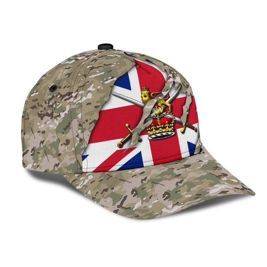 British Military Veteran All Over Print Classic Cap For Outdoor Activities Weekend Trips And Casual Wear