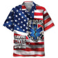 American EMS Flag Hawaiian Shirt For Beach Days, Summer Outings, And Thoughtful Gift Giving