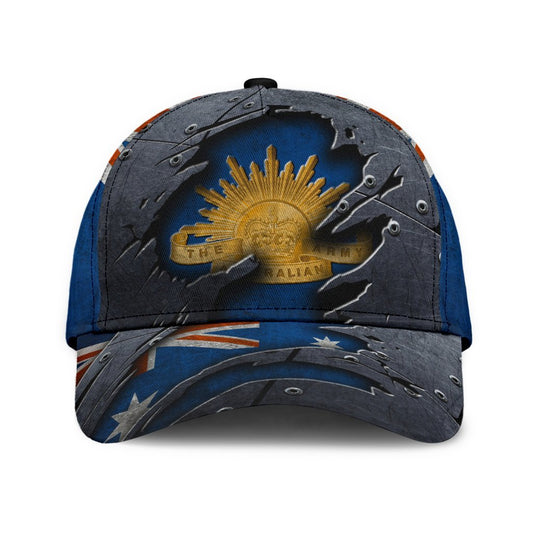 Military Remembrance Australian Veteran Classic Cap For Travel Holidays Parties And Relaxed Casual Styling