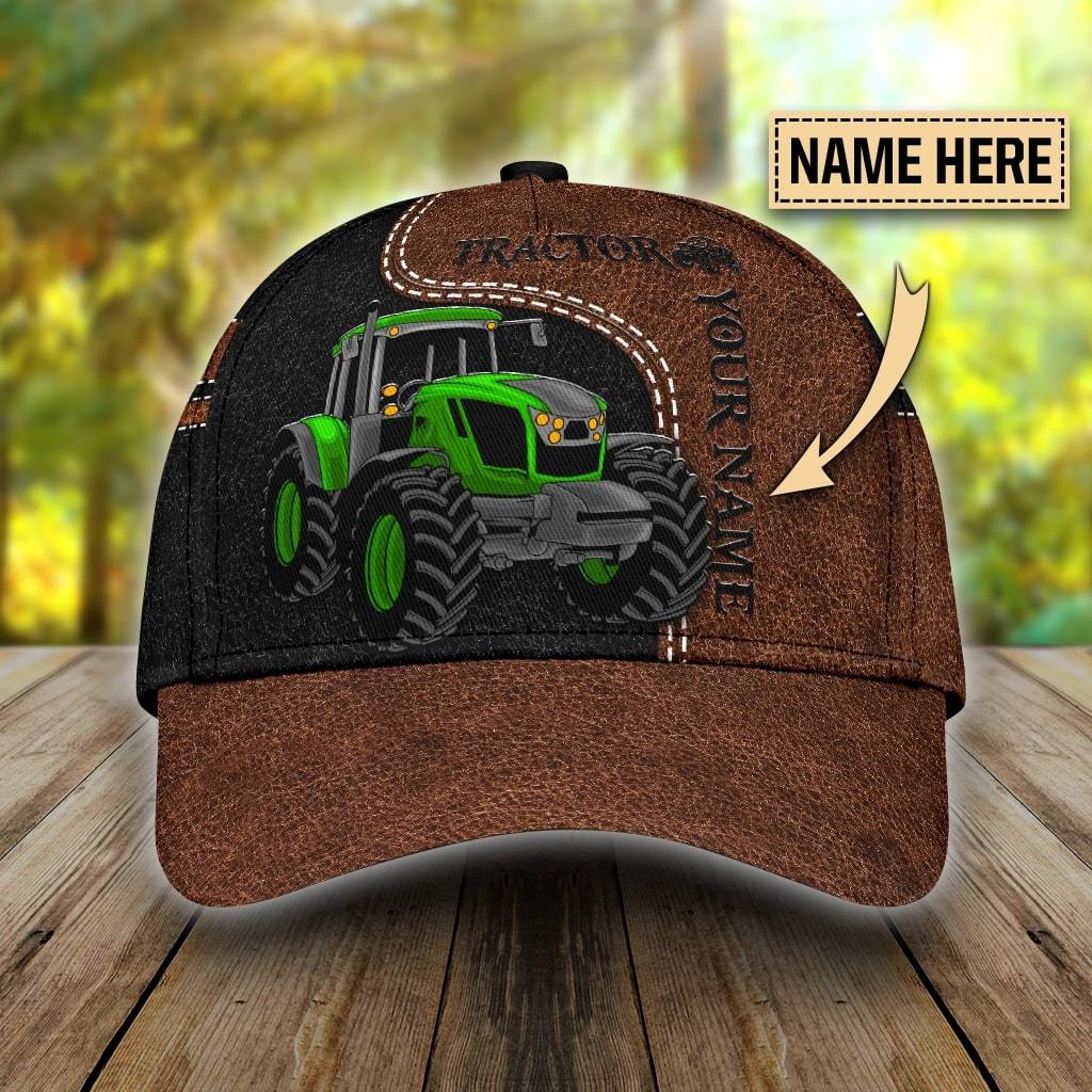 Custom Tractor All Over Print Classic Cap For Beach Days Travel And Relaxed Everyday Outfits