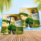Farm Beach Shorts Pattern Detail For Sunny Day Adventures And Travel Ready Comfort