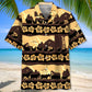 Tropical Farm Animals Hawaiian Shirt For Coastal Travel, Casual Events, And Comfortable Summer Wear