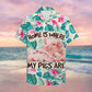 Island Farmer Pig Home Pigs Aloha Hawaiian Shirt For Coastal Travel, Casual Events, And Comfortable Summer Wear