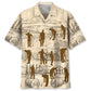 Vintage Farmer Hawaiian Shirt For Resort Trips, Coastal Parties, And Warm Weather Style