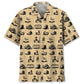 Vintage Farmer Hawaiian Shirt For Summer Vacation, Beach Travel, And Casual Wear