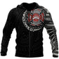 Firefighter Tattoo Hoodie For Community Events Weekend Trips And Comfortable Layering