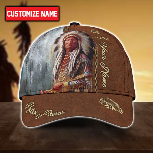 Personalized Native Chief Classic Cap For Casual Gatherings Travel And Thoughtful Gift Giving