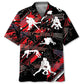 Fierce Wrestling Hawaiian Shirt For Summer Vacation, Beach Travel, And Casual Wear