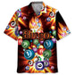 Fire Bingo Hawaiian Shirt For Island Vacations, Resort Wear, And Relaxed Seasonal Style