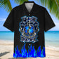 Fire Rescue Flames Hawaiian Shirt