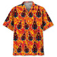 Fire Rooster Hawaiian Shirt For Coastal Travel, Casual Events, And Comfortable Summer Wear