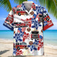 Fire Truck Proud Hawaiian Shirt For Weekend Escape, Outdoor Event, And Relaxed Summer Style