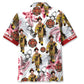 Firefighter Custom Name Custom Photo Hawaiian Shirt