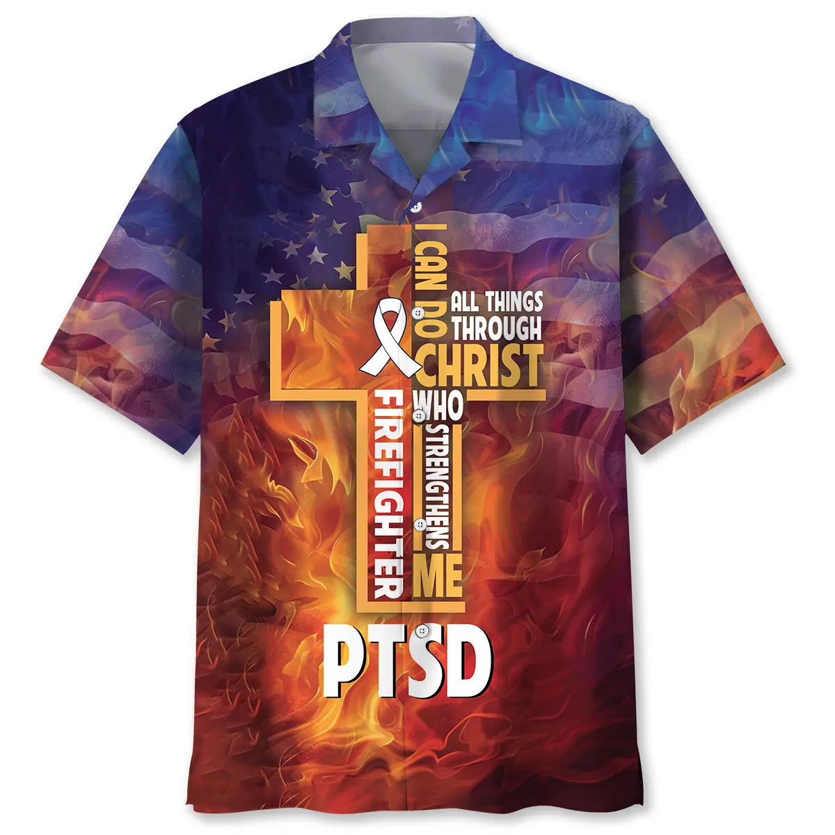 Firefighter PTSD Is Not A Sign Of Weakness Hawaiian Shirt For Coastal Adventure And Relaxed Resort Style