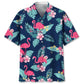 Flamingo Nature Hawaiian Shirt For Tropical Holidays, Outdoor Gatherings, And Everyday Comfort