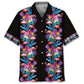 Flamingo Pineapple Hawaiian Shirt For Coastal Travel, Casual Events, And Comfortable Summer Wear