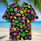 Tropical Flamingo Hawaiian Shirt For Coastal Travel, Casual Events, And Comfortable Summer Wear