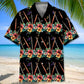Flute Hibiscus Hawaiian Shirt For Resort Escape, Coastal Festival, And Easygoing Fashion