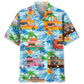 Food Truck Beach Hawaiian Shirt For Outdoor Event, Beach Travel, And Thoughtful Gifting