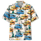 Food Truck Dessert Hawaiian Shirt For Seasonal Celebration, Vacation Cruise, And Summer Party Style
