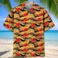 Football Aboriginal Pattern Hawaiian Shirt For Beach Days, Summer Outings, And Thoughtful Gift Giving