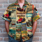 Island Summer Open Wheel Racing Aloha Hawaiian Shirt For Resort Trips, Coastal Parties, And Warm Weather Style