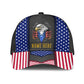 Custom Eagle Proud American Personalized Name Classic Cap For Beach Outings Holidays And Thoughtful Everyday Style