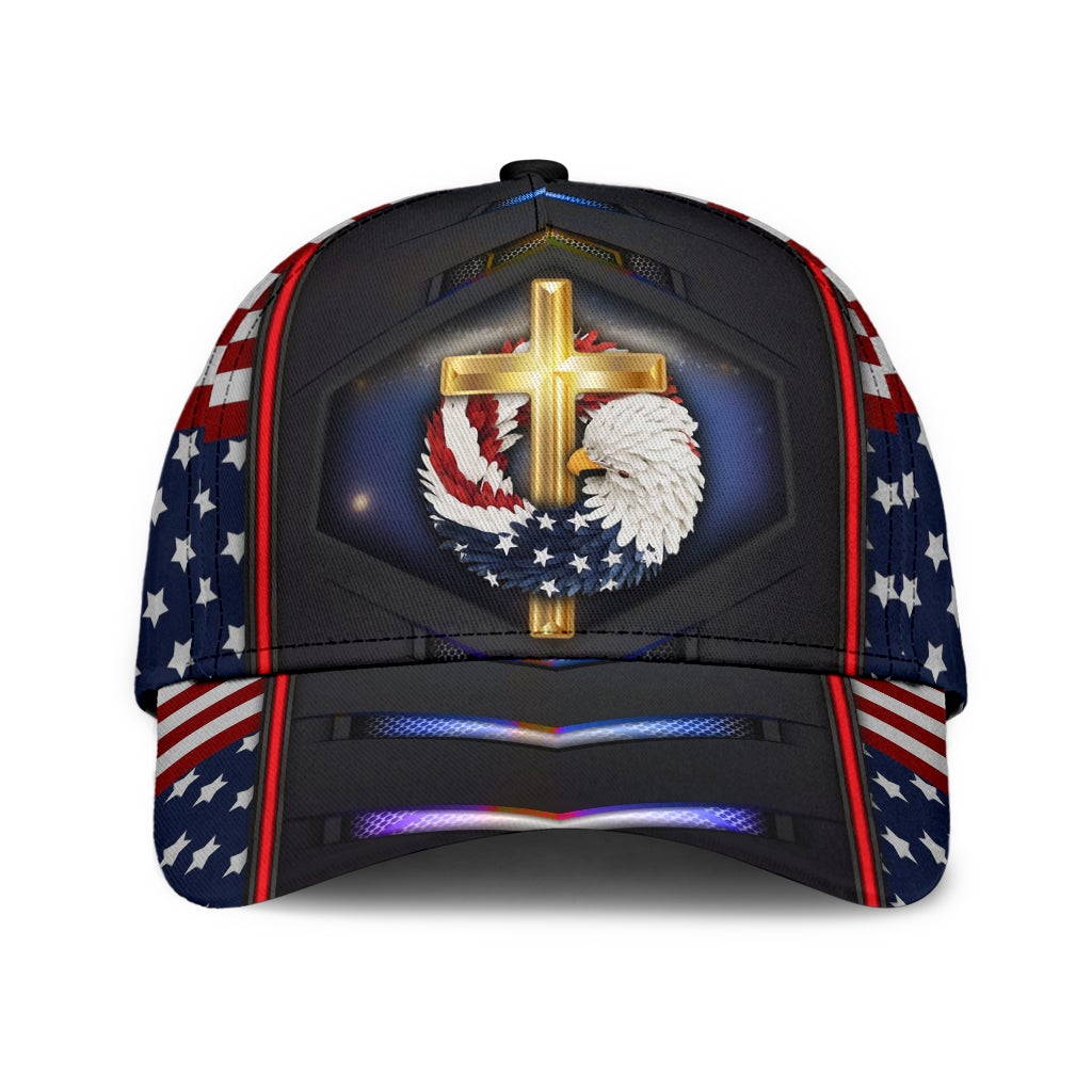 God Bless America Eagle Classic Cap For Casual Gatherings Travel And Thoughtful Gift Giving