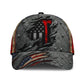 Back The Red Crack American Flag Classic Cap For Festivals Travel Adventures And Casual Gift Giving