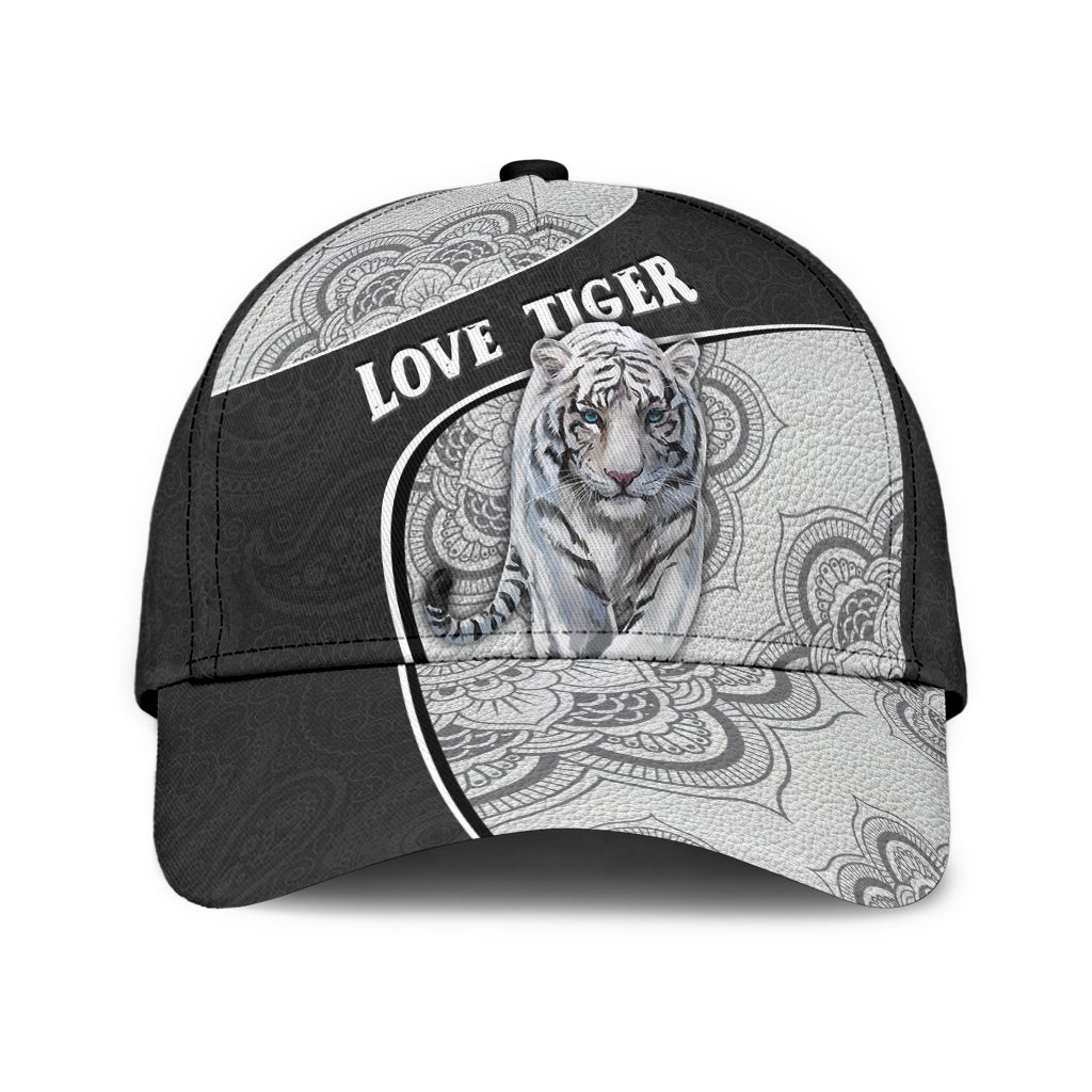 Love Tiger Wild Animal Classic Cap For Outdoor Events Beach Travel And Relaxed Daily Style