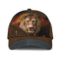 Jesus And Lion Strength Faith Classic Cap For Beach Travel Outdoor Events And Relaxed Casual Wear