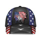 Deer Hunting Proud American Classic Cap For Summer Outings Festivals And Relaxed Daily Wear