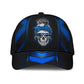 Thunder Blue Skull Storm Classic Cap For Comfortable Casual Wear Holidays And Outdoor Trips