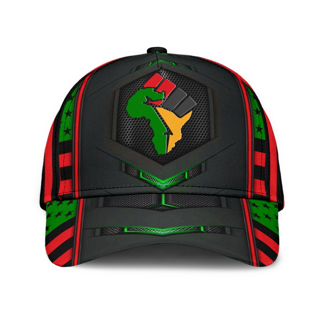 African American Heritage Pride Classic Cap For Daily Styling Weekend Travel And Outdoor Activities
