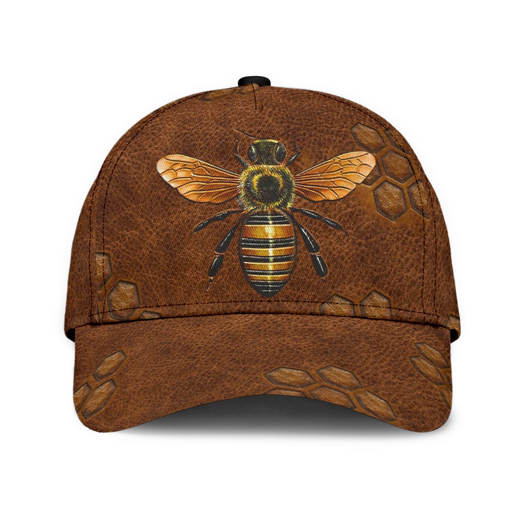 Honey Bee Nature Life Classic Cap For Vacations Festivals Parties And Everyday Outfits
