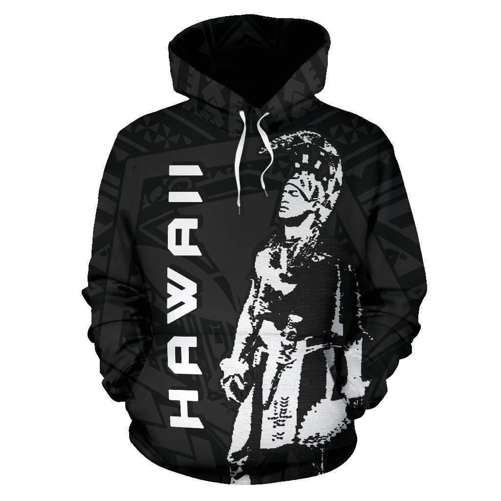 Hawaii Warrior Helmet Hoodie For Casual Street Style Travel And Daily Comfort
